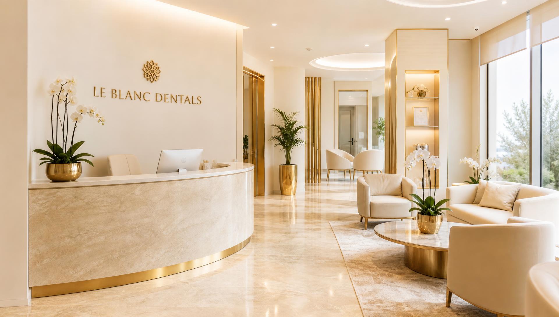 Le Blanc Dentals reception