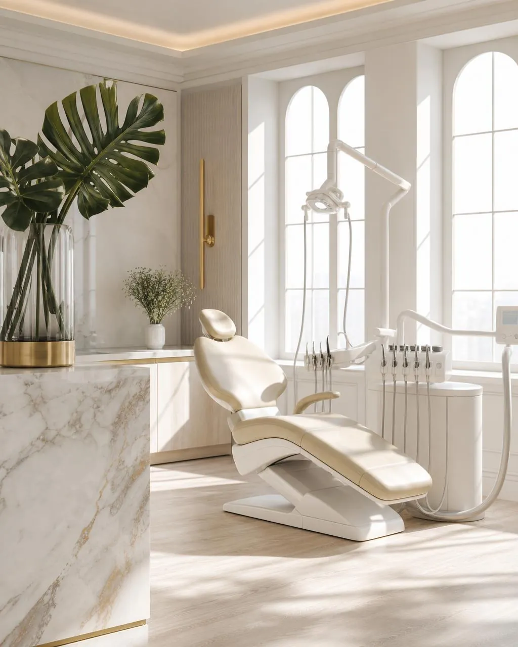 Serene Le Blanc Dentals flagship atelier interior